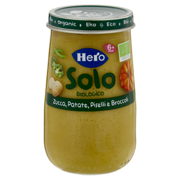 Hero Solo Zucca, Patate, Piselli e Broccoli 190 g