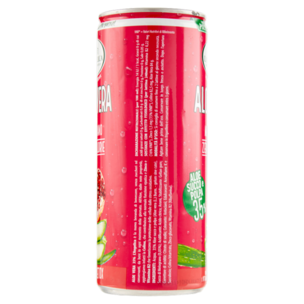 L'Angelica Health Drink Aloe Vera Gusto Melograno Zero Calorie Detox 240 ml