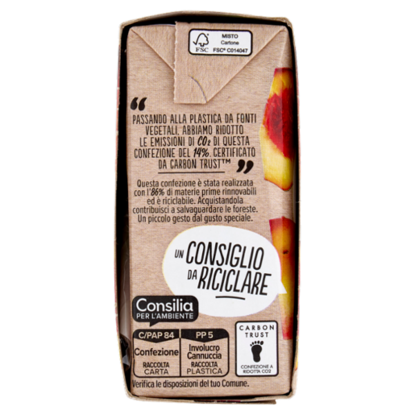 Consilia Succo e Polpa di Pesca Biologico 3x200 ml