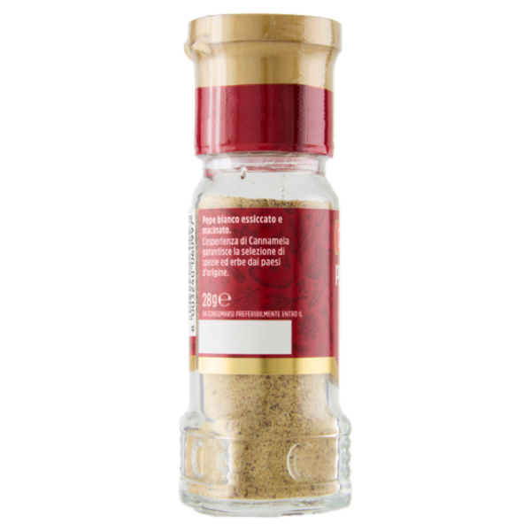 Cannamela Spezie Pepe Bianco Macinato 28 g