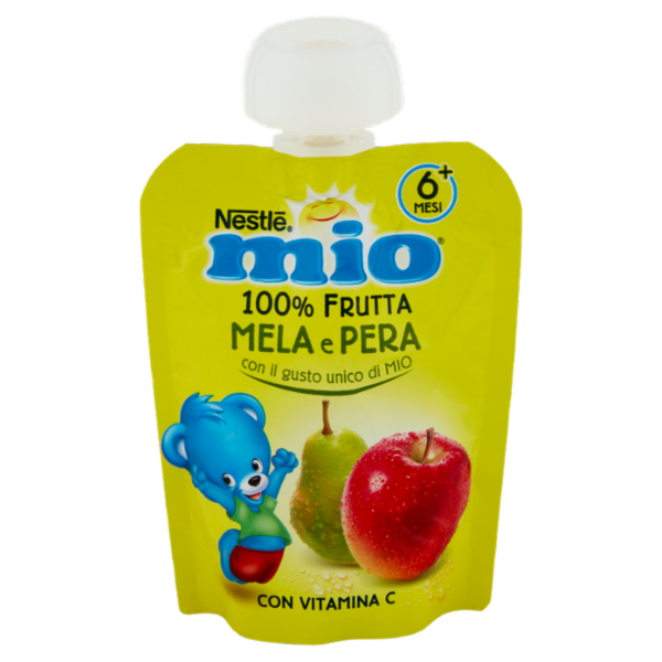 NESTLÉ MIO Merenda da spremere Mela e Pera pouch 90 g