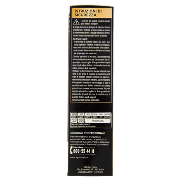 Syoss By Palette oleo intense Biondo Beige 8-05