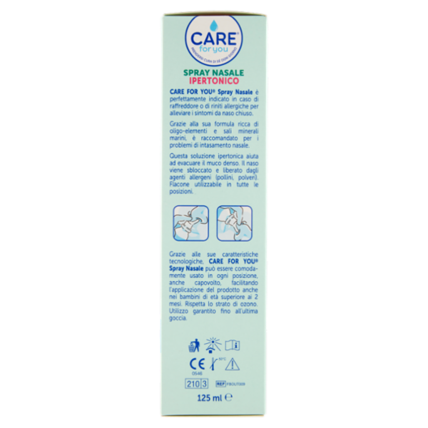 Care for you Spray Nasale Ipertonico 125 ml