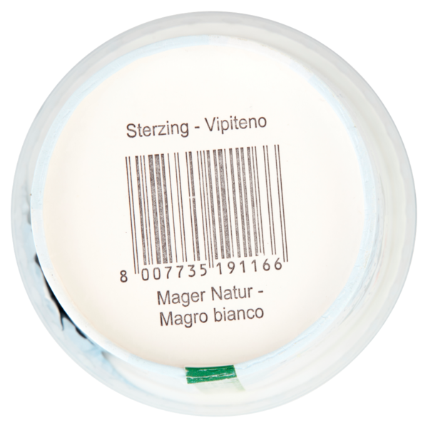 Sterzing Vipiteno bio Yogurt da Latte Fieno Magro bianco 500 g