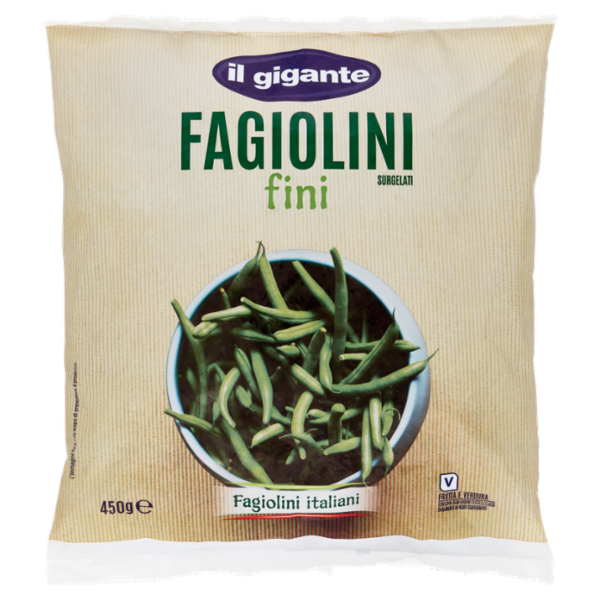 IL GIGANTE Fagiolini fini Surgelati 450 g