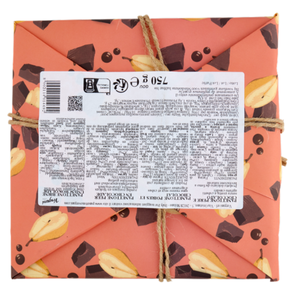 Vergani Panettone Pere e Cioccolato 750 g