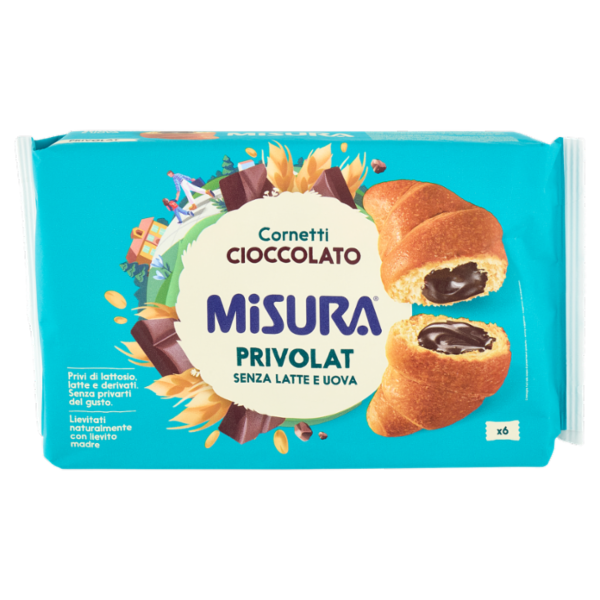 Misura Privolat 6 Cornetti Cioccolato 298 g
