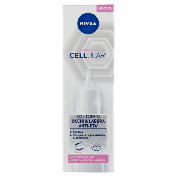 Nivea Cellular Expert Filler Contorno Occhi & Labbra Anti-Età 15 ml