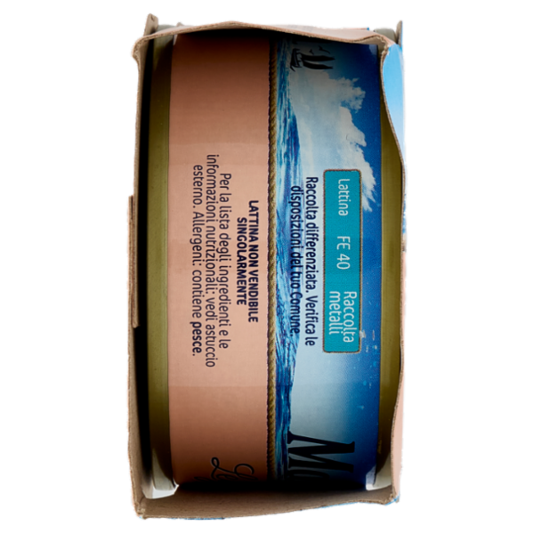 Mareblu Leggero Tonno con un Filo di Olio Extra Vergine di Oliva (6,6%) 4 x 60 g