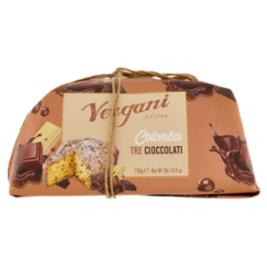Vergani Colomba Tre Cioccolati 750 g