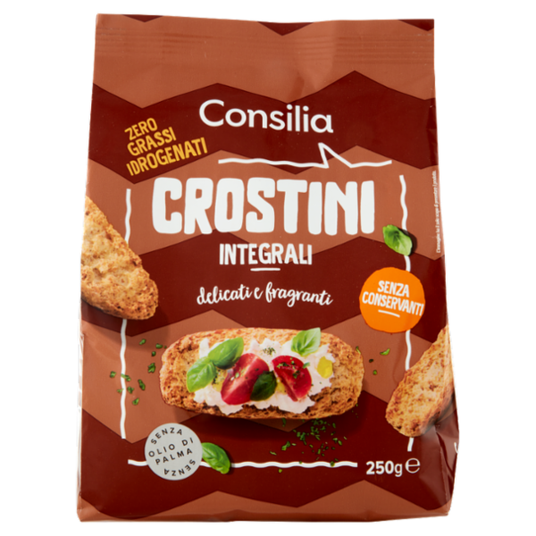 Consilia Crostini con Farina Integrale 250 g