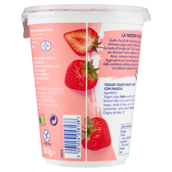 Fage Fruits Fragola 380 g