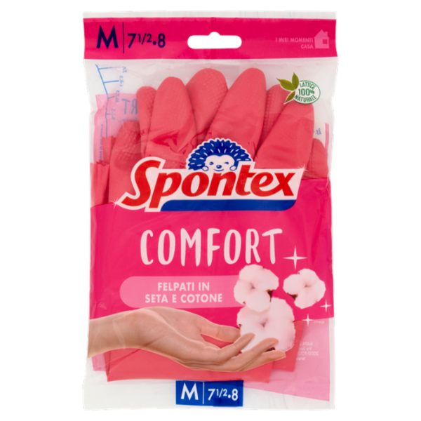 Spontex Guanti Casalinghi Comfort Taglia M