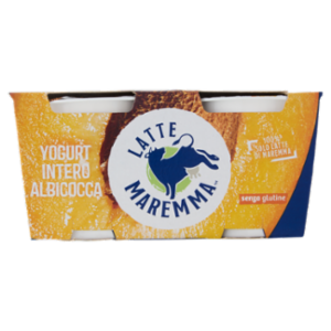 Latte Maremma Yogurt Intero Albicocca 2 x 125 g