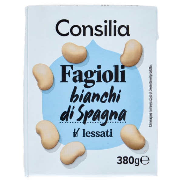 Consilia Fagioli Bianchi di Spagna Lessati 380 g