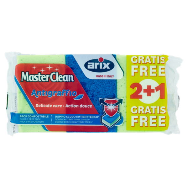 MasterClean Antigraffio 2 pz + 1 Gratis