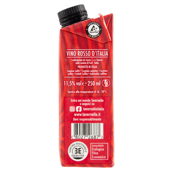 Tavernello Rosso d'Italia 250 ml