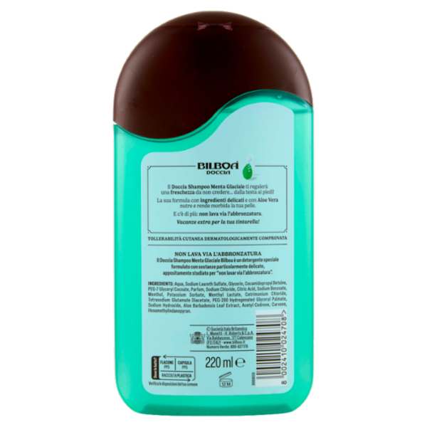 Bilboa Doccia Shampoo Menta Glaciale 220 ml
