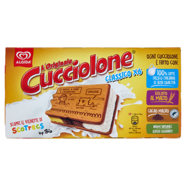 Cucciolone Classico 6 x 80 g