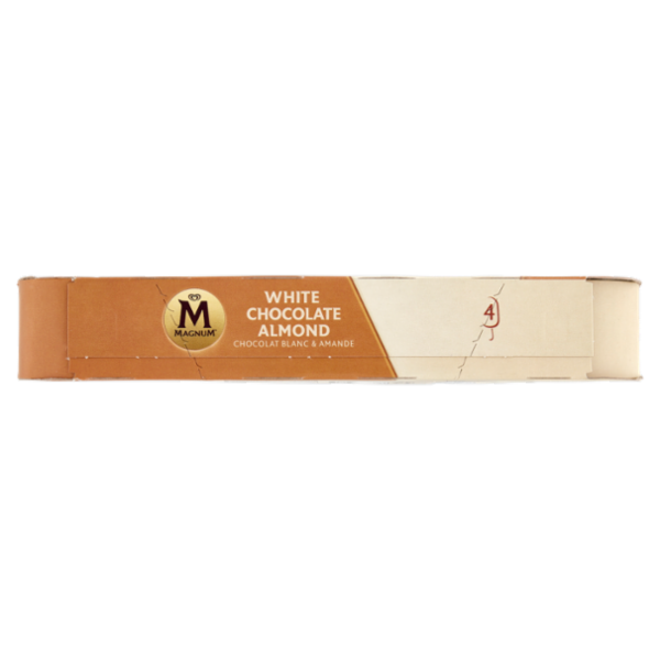Magnum White Chocolate Almond 4 Gelati 300 g