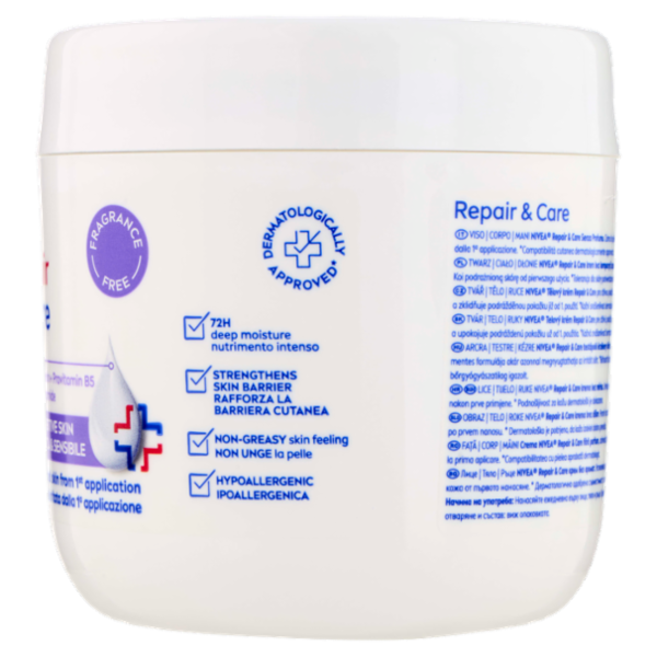 Nivea Repair & Care Pelle Secca & Sensibile 400 ml