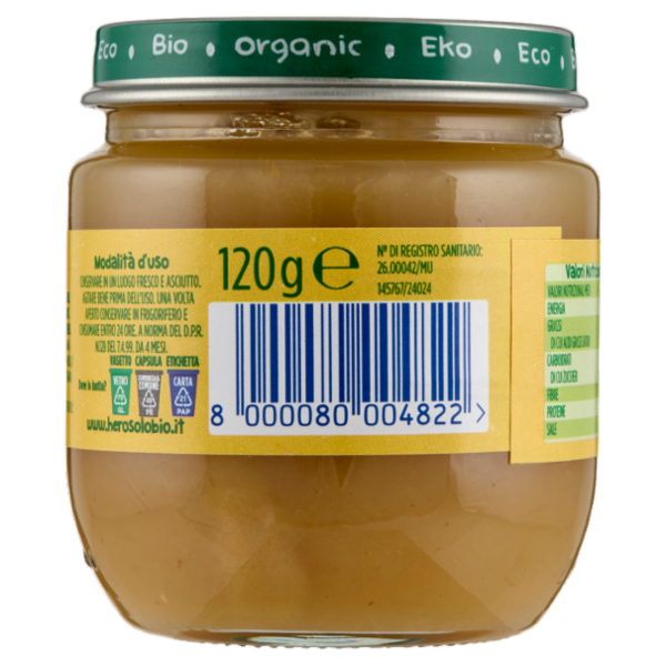Hero Solo Bio Pera e Mela 120 g