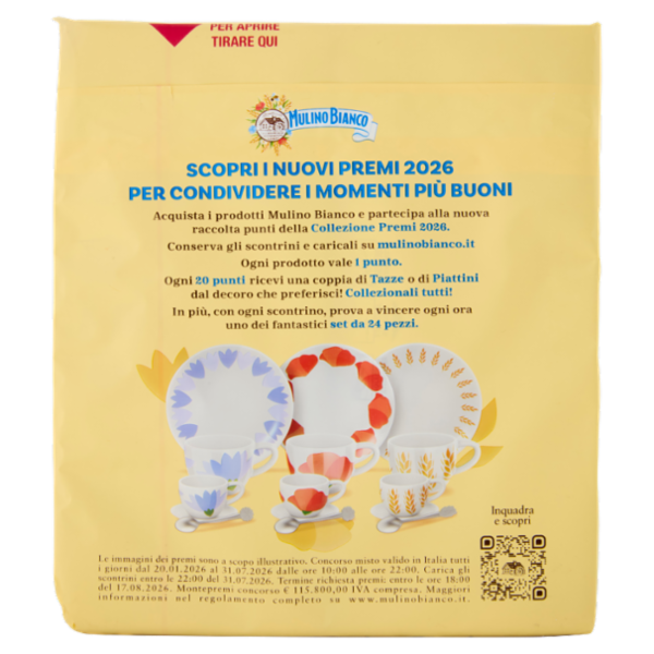 Mulino Bianco Fette Biscottate Dorate 315g