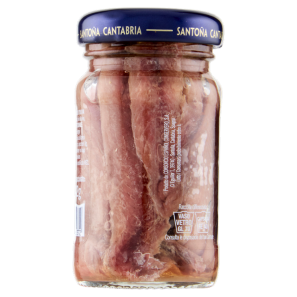 Consorcio Filetti di Acciughe in Olio di Oliva Pesca del Cantabrico 65 g