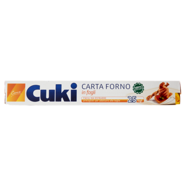 Cuki Cuoce Carta Forno in fogli 25 fogli