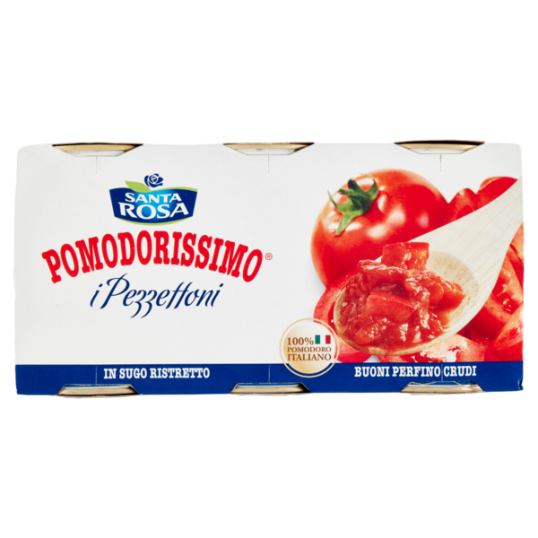 Santa Rosa Pomodorissimo i Pezzettoni 3 x 400 g