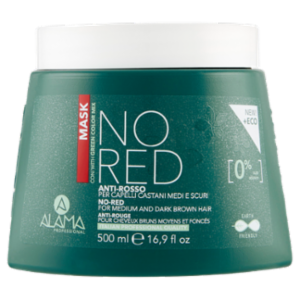Alama Professional No Red Mask Anti-Rosso Per Capelli Castani Medi e Scuri 500 Ml