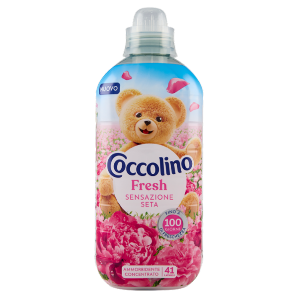 Coccolino Ammorbidente Concentrato Fresh Sensazione Seta 41 Lavaggi 952 ml