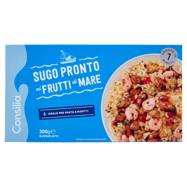 Consilia Sugo Pronto ai Frutti di Mare Surgelato 300 g