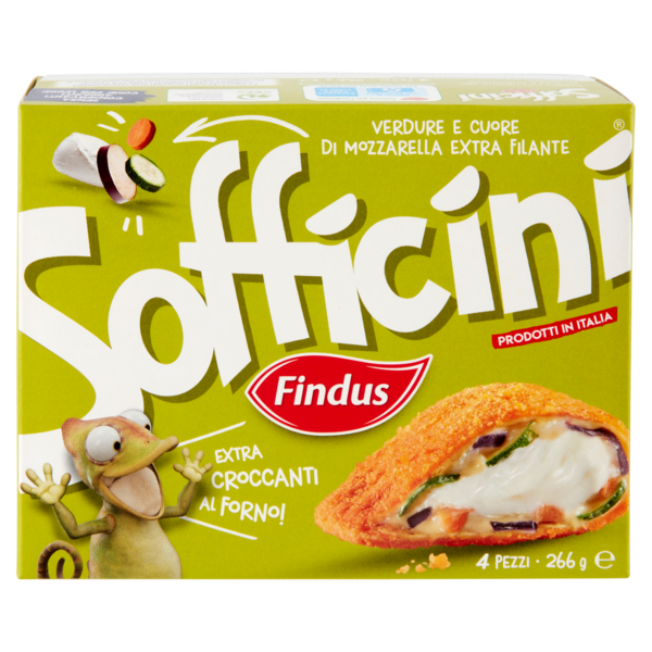 Sofficini Findus 4 Sofficini Verdure Più Mozzarella 266 g