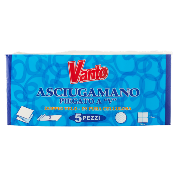 Vanto Asciugamano di Carta Piegato a 