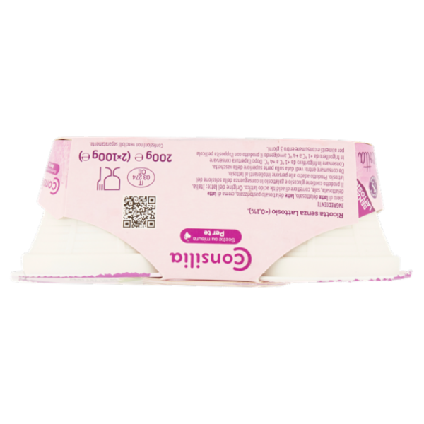 Consilia Scelte su misura Per te Ricotta Senza Lattosio 2 x 100 g