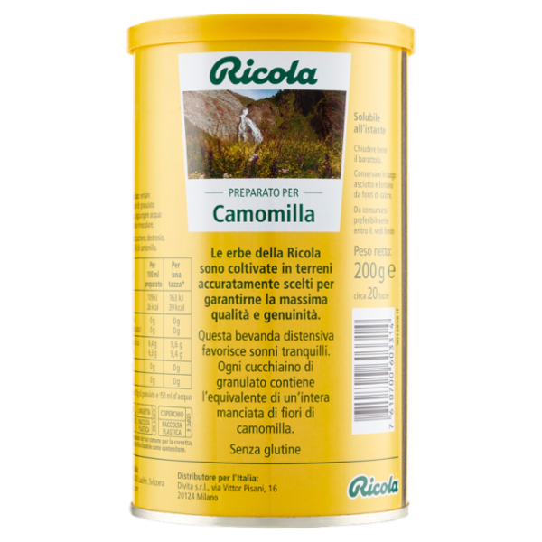 Ricola Preparato per Camomilla 200 g