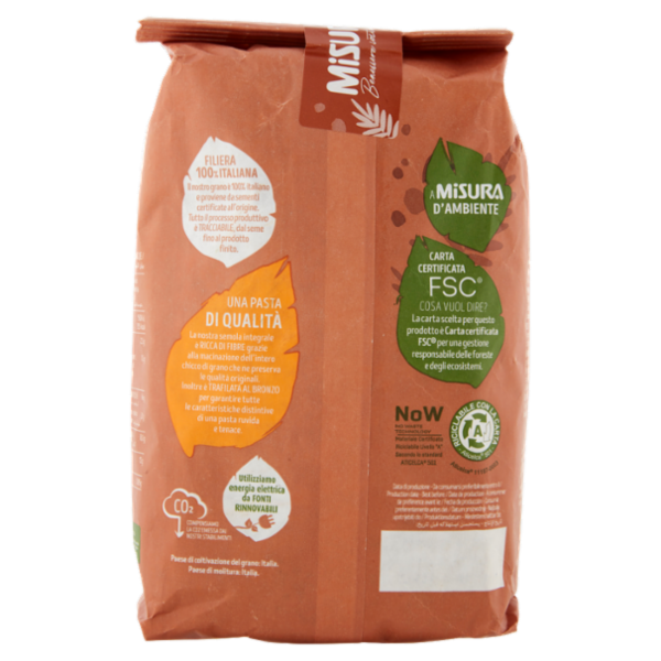 Misura L'Integrale Trafilata al Bronzo Tortiglioni 500 g