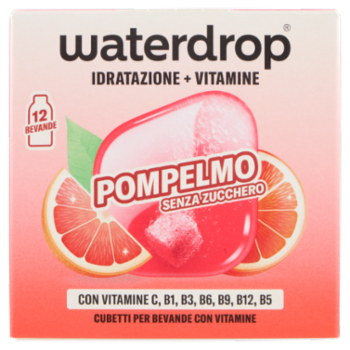 Waterdrop Idratazione + Vitamine Pompelmo Senza Zucchero Cubetti Per Bevande Con Vitamine 25,2