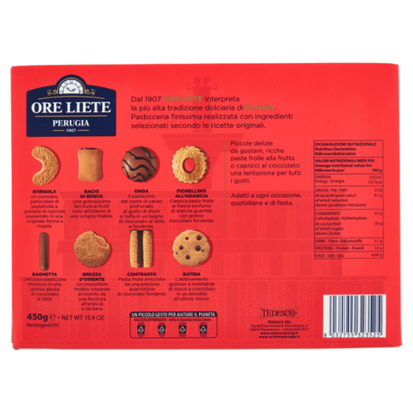 Ore Liete la Pasticceria Assortita 450 g