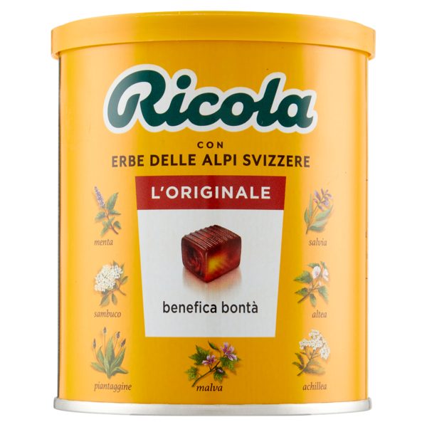Ricola Cristallo di zucchero alle erbe svizzere 250 g