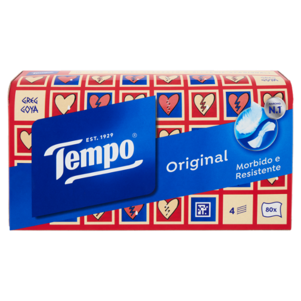 Tempo Original Fazzoletti 4 veli 80 pz
