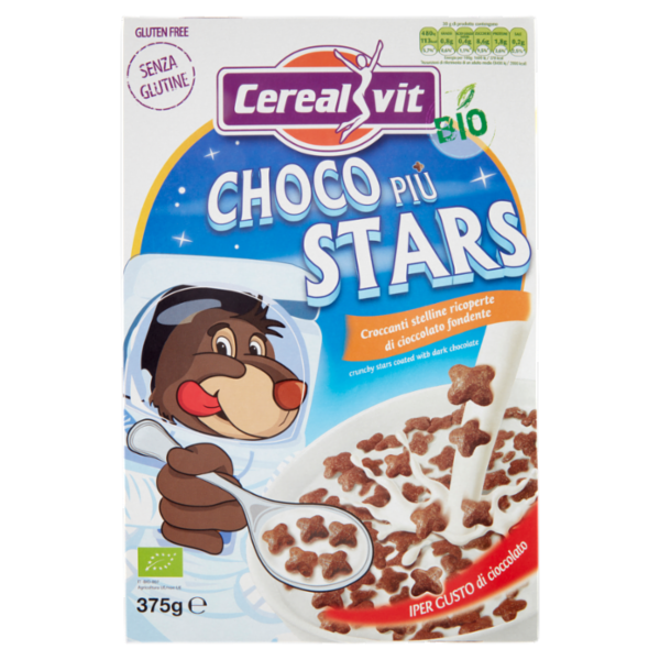Cerealvit Bio Choco Più Stars 375 g