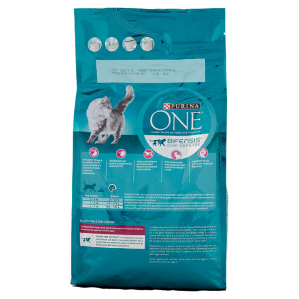 PURINA ONE BIFENSIS Gatto Crocchette URINARY CARE Ricco in Pollo e Frumento Sacco 1.5kg