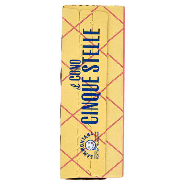 Sammontana il Cono Cinque Stelle Panna & Fragola, Crema & Limone 6 x 60 g