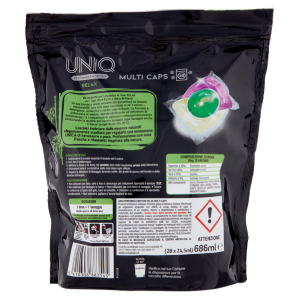 Uniq Relax Multi Caps 28 x 24,5 ml