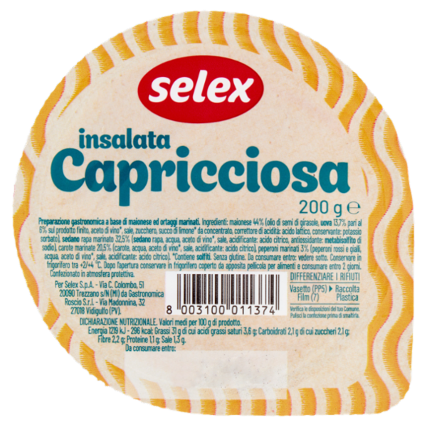 Selex Insalata Capricciosa Fresca 200 g