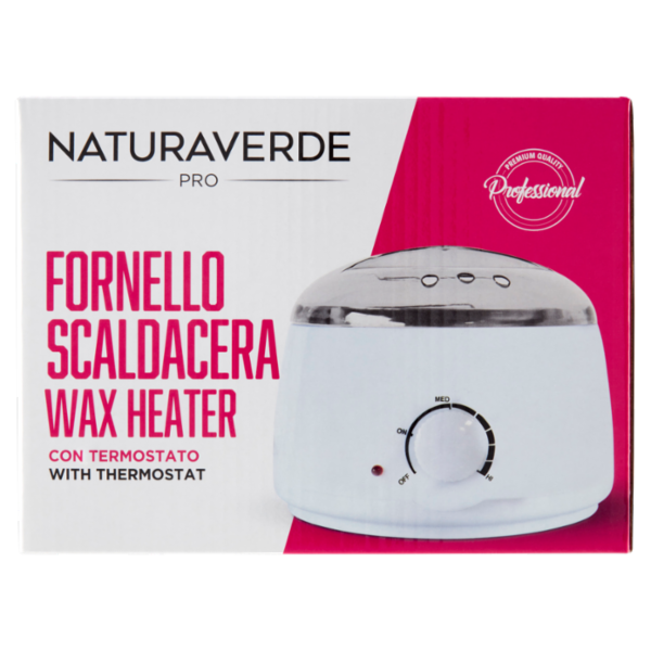Naturaverde Pro Fornello Scaldacera con Termostato