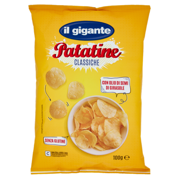 IL GIGANTE Patatine Classiche 100 g