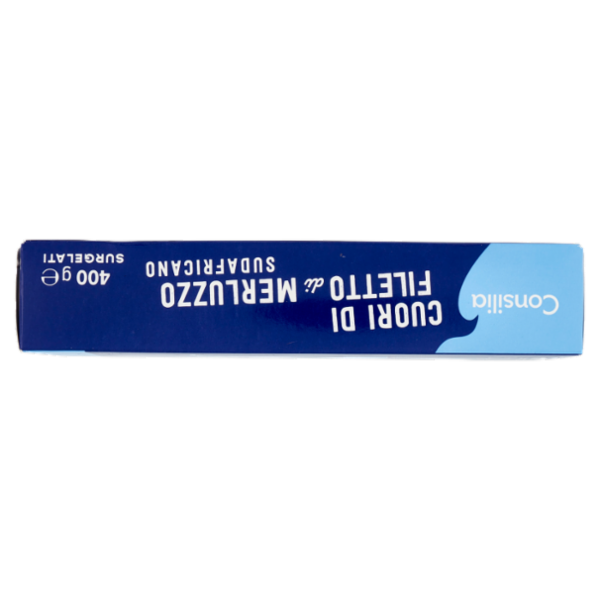 Consilia Cuori di Filetti di Merluzzo Surgelati 400 g